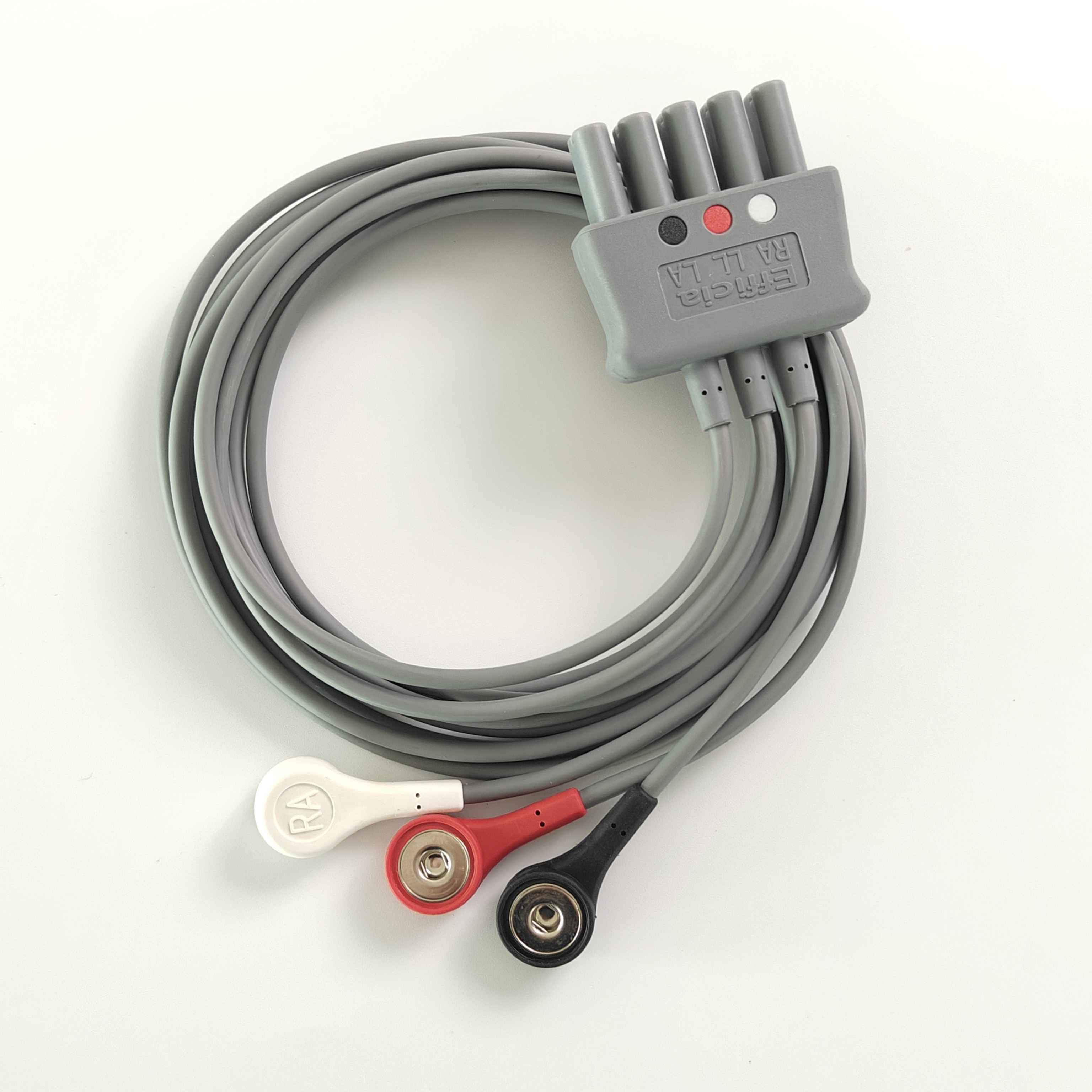 Philip Grey Original 3-Lead Button Branch 1M US Standard RA White, LL Red, LA Black Middle Joint Double Row 989803160671