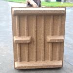 Double Moulds Wood Chips Hot Press Wood Pallet Machine in India