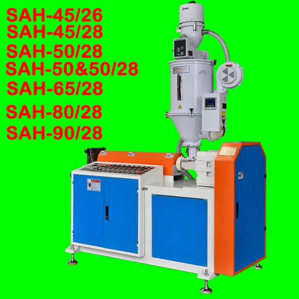 Plastic Pc/pvc/pp/pe/abs/pmma Pipe /tube/bar/profile Product Extrusion Coextrusion Machine Auxiliary Extruder