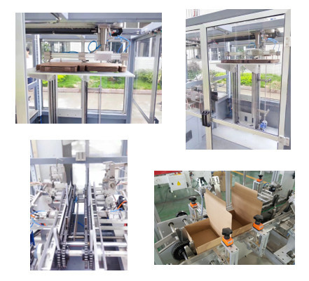 Forming Aircraft Automatic Case Erector Machine Corrugated Box Folding Machine