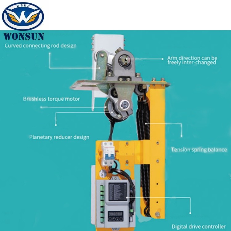 1st Generation DC Brushless Motor Fast Speed Unblocked Low Noise Longer Life For Sliding Gate Automatic Barrier Gate