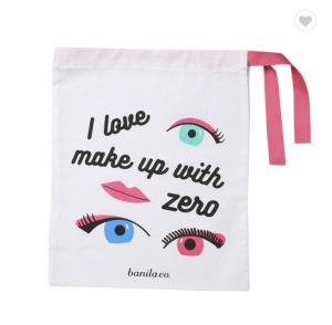 China ODM Gray Hemp Cotton Fabric Bag Small Linen Drawstring Bags Custom Logo wholesale