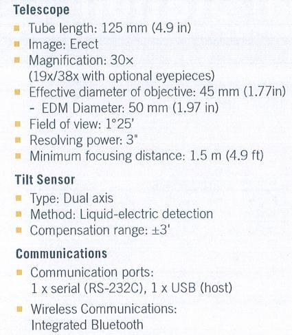 Nikon Total Station XS Series Total Station