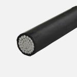 Nontoxic Moistureproof Aluminum Triplex Overhead Cable Anti Insulation
