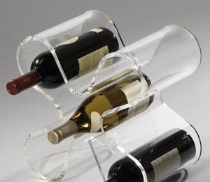 China Perspex Wine Display, Acrylic Wine Holder, Acrylic Wine Rack wholesale