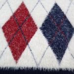 Children's Jacquard Pattern Kid Knitted baby pullover Furry Sweater