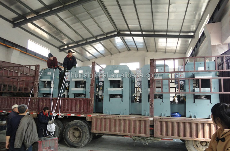 220/380V C Model V-belt Vulcanizing Press Machine with 1.20 MN Nominal Molding Power