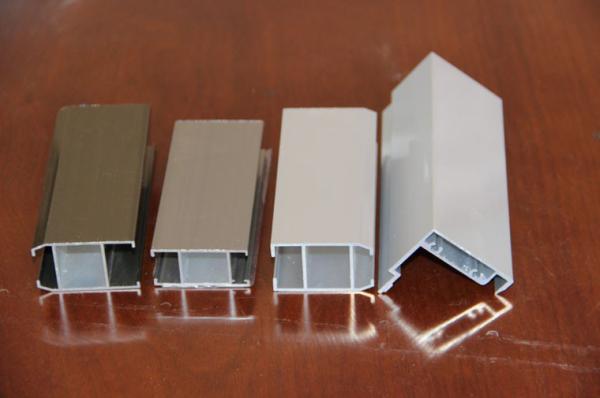 Electrophoretic Coated Aluminum Window Extrusion Profiles , Aluminum Framing
