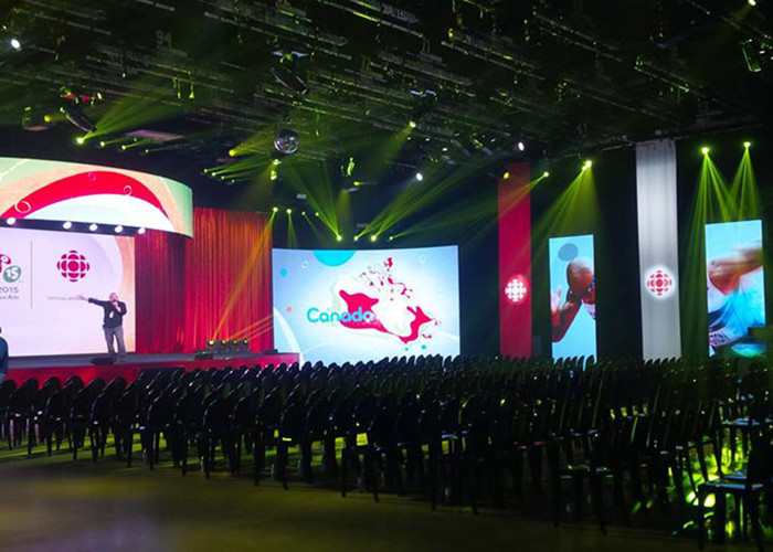 Aluminum SMD led video panels / Event cabinet Rental LED Display high brightness
