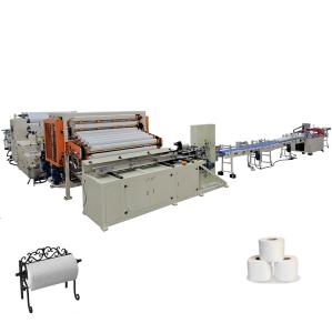 China Automatic Toilet Paper Kitchen Towel Tissue Paper Manufacturing Machine Production Line wholesale
