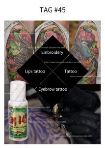 China Microneedling TAG#45 Numbing Gel Tattoo Anesthetic Gel Instant Pain Relief Numb Gel 10g wholesale