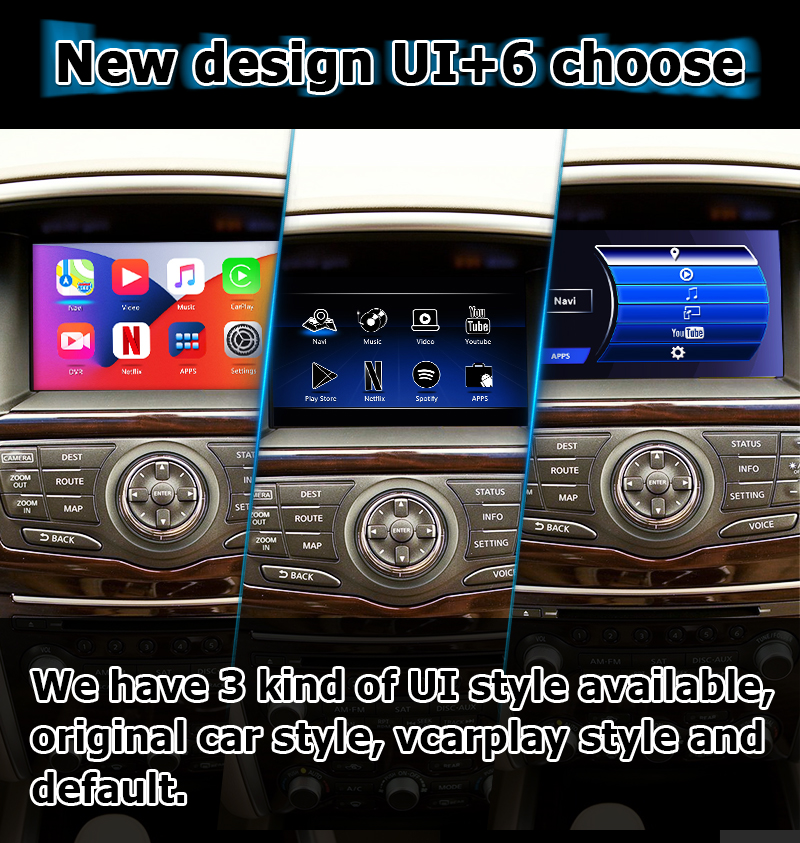 Nissan Pathfinder Andorid 11 Carplay android auto Navigation System Online Navigation Video Play