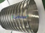 Ss316l Stainless Steel Wedge Wire Screen Waste Water Treatment