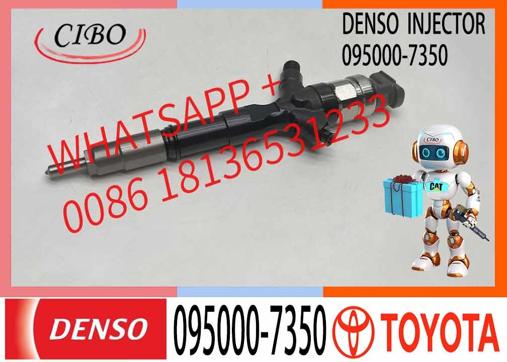 New Diesel Fuel Common Rail Injector 095000-7350 23670-30210 For TOYOTA LAND CRUISER 1KD-FTV D-4D PRADO J120 EURO 3 3.0D