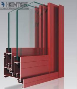 China T5 / T6 Aluminium window extrusion profiles GB/75237-2004 wholesale