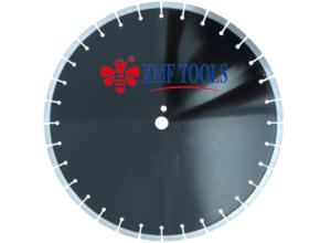 China Black 12&quot; 14 &quot; Laser Welded Diamond Saw Blade Cutting Granite Cured Concrete wholesale