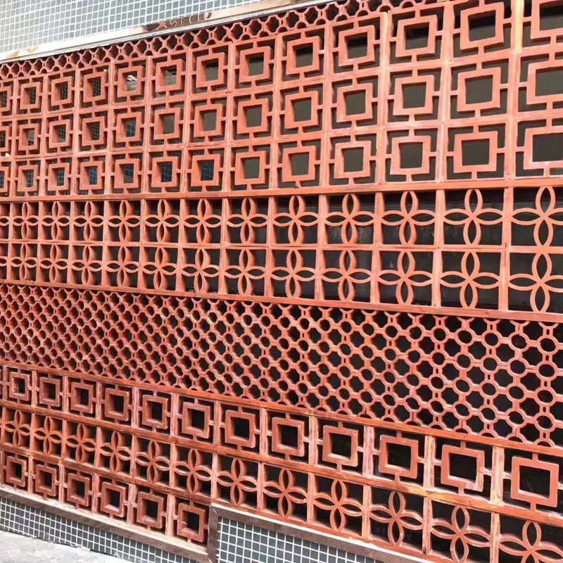 Classical Decorative Hollow Brick Garden Fences Breeze Block with Intricate Design
