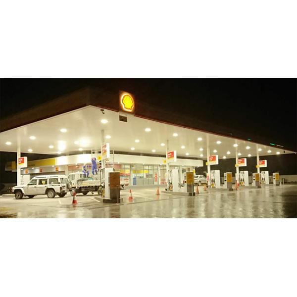 Outdoor 85 DEG 24000lm LED Canopy Lights Die Casting Aluminium