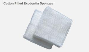 China Dental Procedures Cotton Filled Exodontia Sponges 100% Absorbent Gauze wholesale