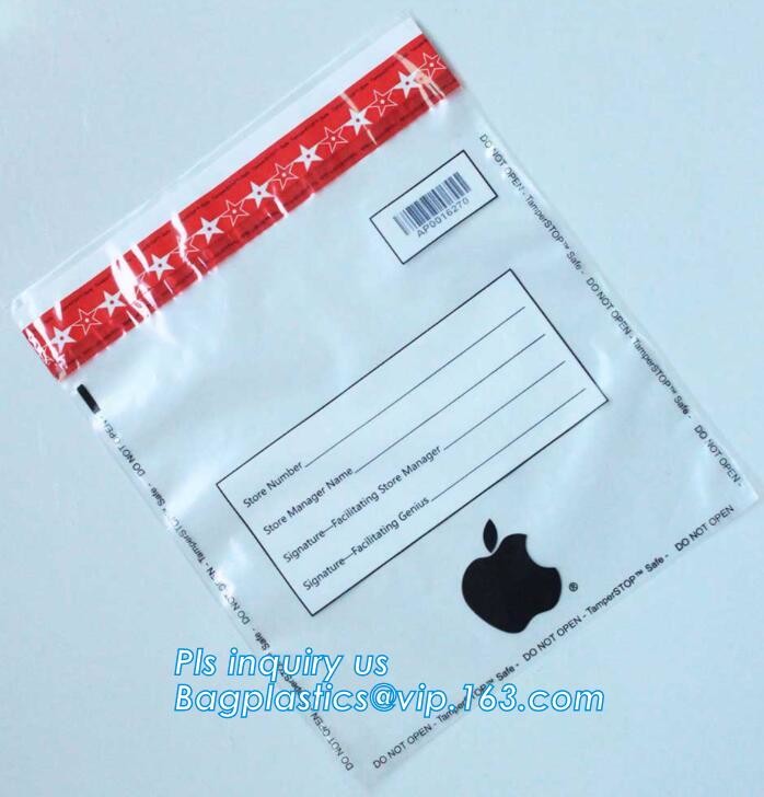 security deposit bags bank deposit bags cash deposit bags, general bank plastic deposit bags supply, Coin and Bank Note