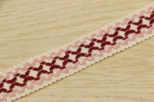 China 22mm Width Woven Tapes Bohemian Style GEO Webbing Breathable wholesale