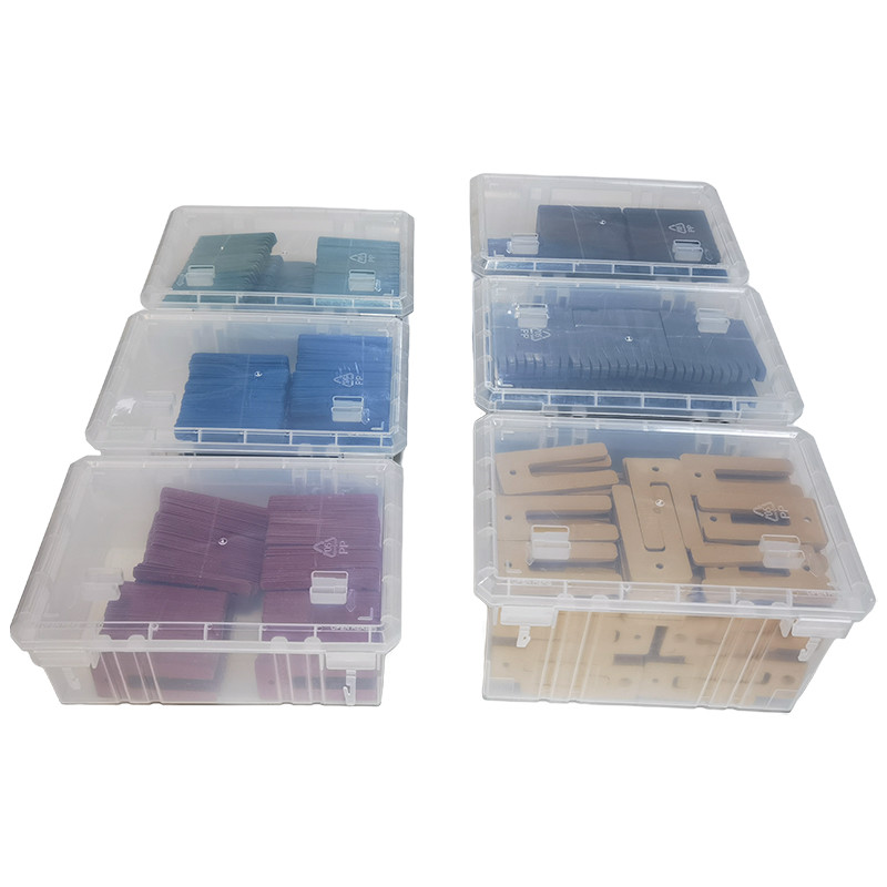 Customized Plastic Packers in White for Injection Mold to Ensure Safe Keeping of Small Products