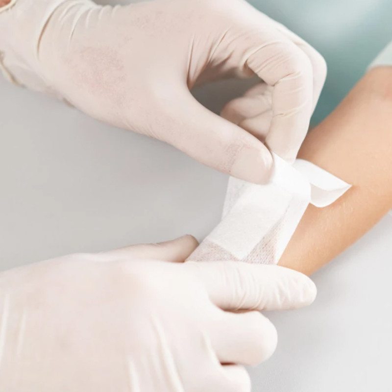 ISO CE Standard S-XL disposable Powdered Latex Gloves For Medical Exam