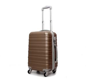 China fashion ABS travel trolley cases luggage bag factory wholesale