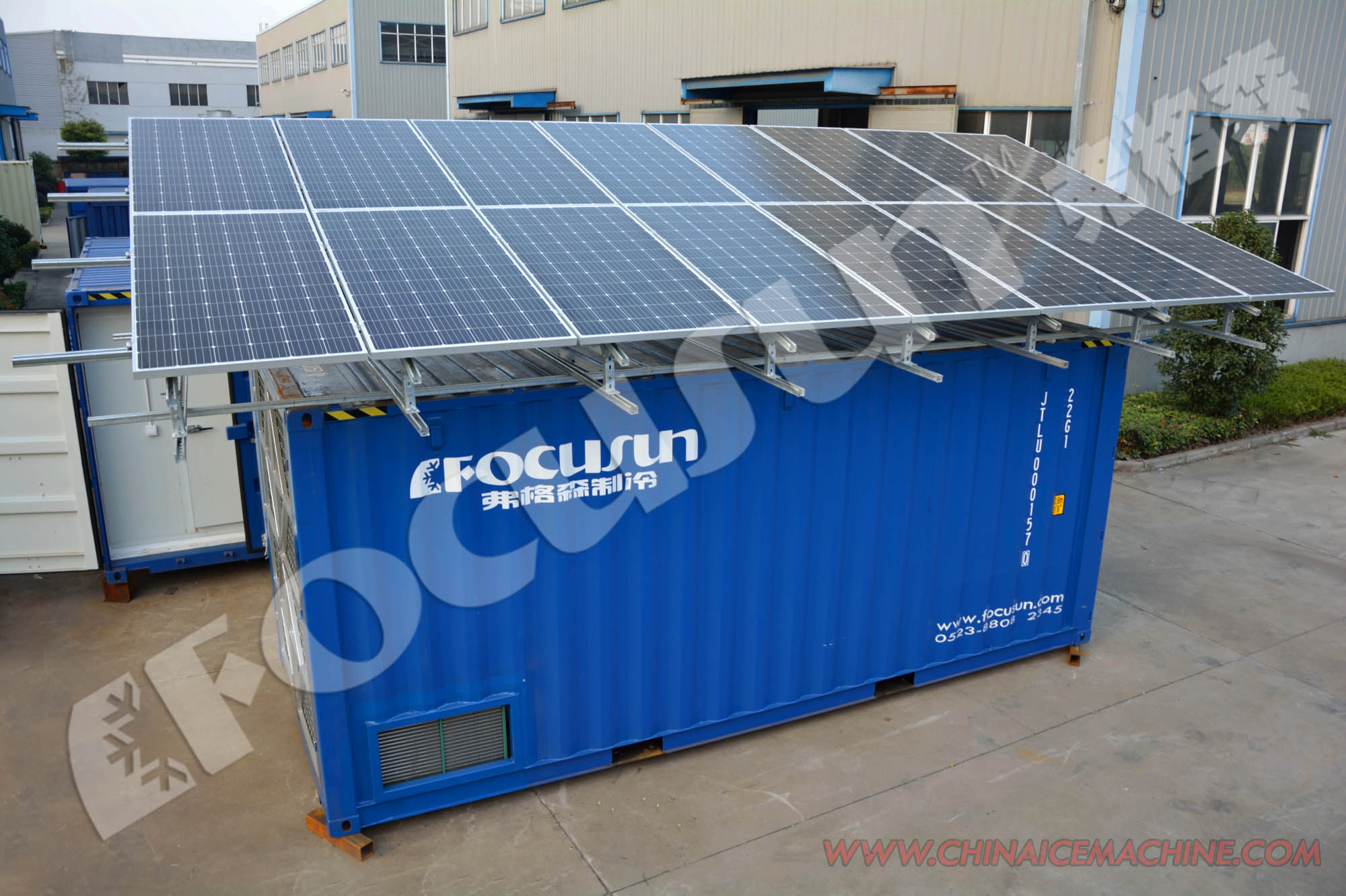 Bitzer Compressor Solar Ice Preservation Cold Storage Chamber for Food Preservation