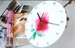 Round Modern Acrylic Art Contemporary Wall Clocks LY-054