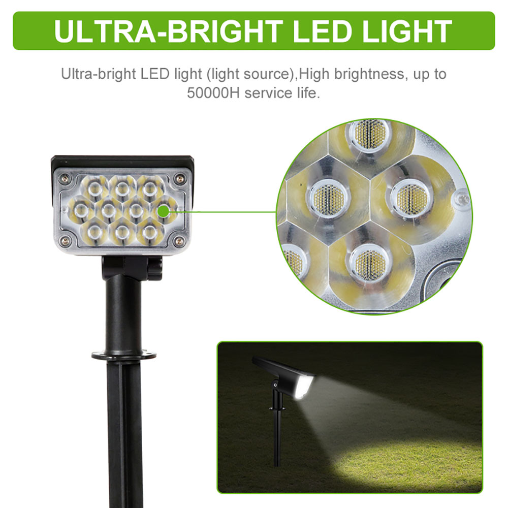 12LED Waterproof Security Wall Solar Motion Sensor Lights Solar Powered Motion Detector Lights LED Garden IP65 ROHS Ce 3-YEAR 80