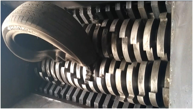 Waste Tire Crushing & Recycling Processing System；Tyre Recycling line; Metal Scrap Crusher;Solid Waste Recycling Machine