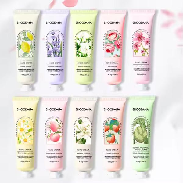 Custom logo hand cream bottle design