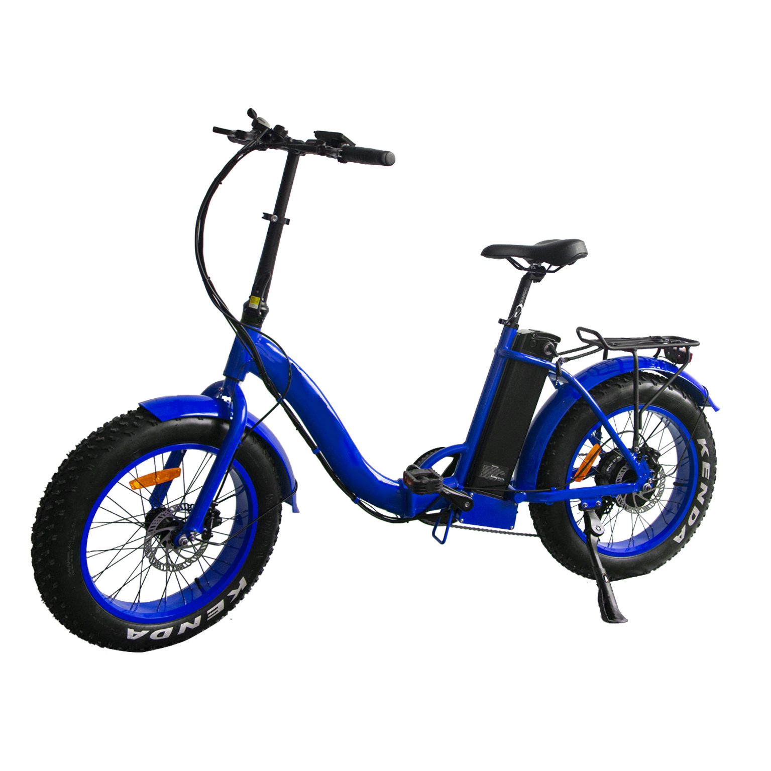 20 Inch 350w Folding Electric Bike 30mph 36v 48V For Adults Heavy Rider