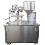 Adhesive Glue Cosmetics Filling Sealing Machine Foundation Cream Tube Plastic