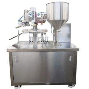 China Adhesive Glue Cosmetics Filling Sealing Machine Foundation Cream Tube Plastic wholesale