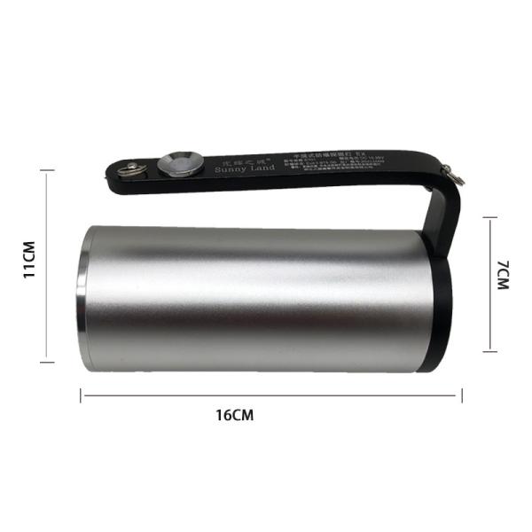 800 Lumens Multifunctional Flashlight Explosion Proof Searchlight 810g
