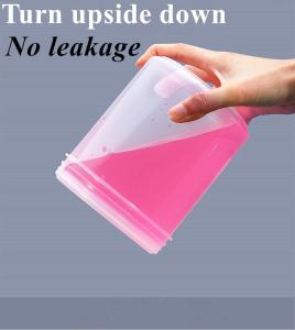 China Clear Translucent Wide Mouth 250ml 500ml PP Plastic Cosmetic Jar Cosmetic Packaging Hair Wax Body Scrub cosmetic jar wholesale