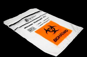 China Custom Made Zipper Biohazard Specimen Transport Bags For Medical Test wholesale