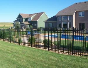 China Garden House School 2.4x2m Steel Wrought Iron Fence Vandal Resistant wholesale