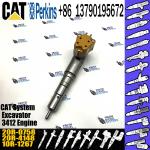 Diesel fuel injector Engine Parts Common Rail Inyector 1747526 174-7526 20R-0758