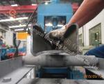 Post Stiffener Guardrail Roll Forming Machine W Beam Heavy Gauge Forming