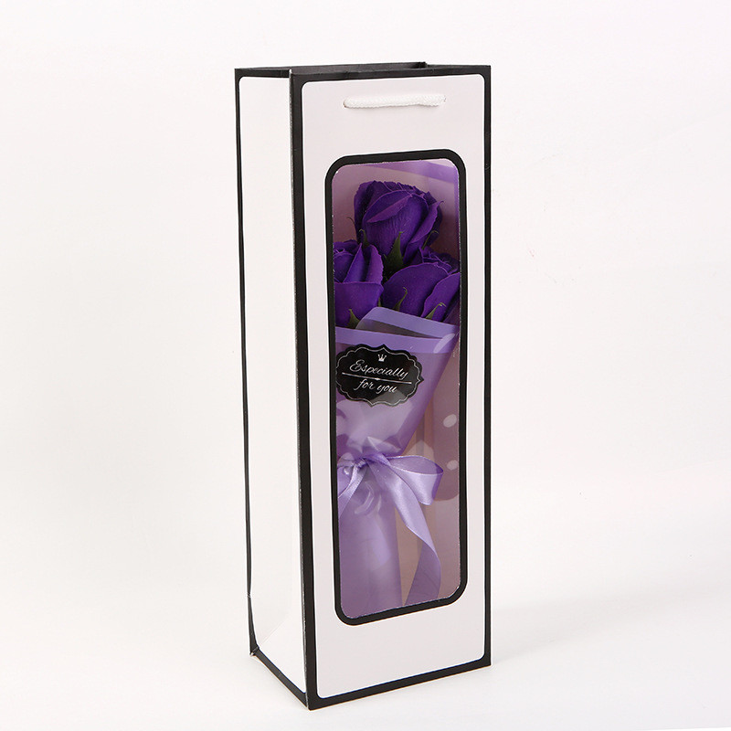 Kraft Paper Wine Packaging Bags Acceptable Customized Logo Printed Carry