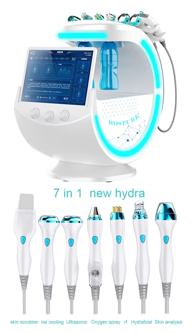 7 In 1 Hydrafacial Machine 50Hz - 60Hz Microdermabrasion Beauty Machine