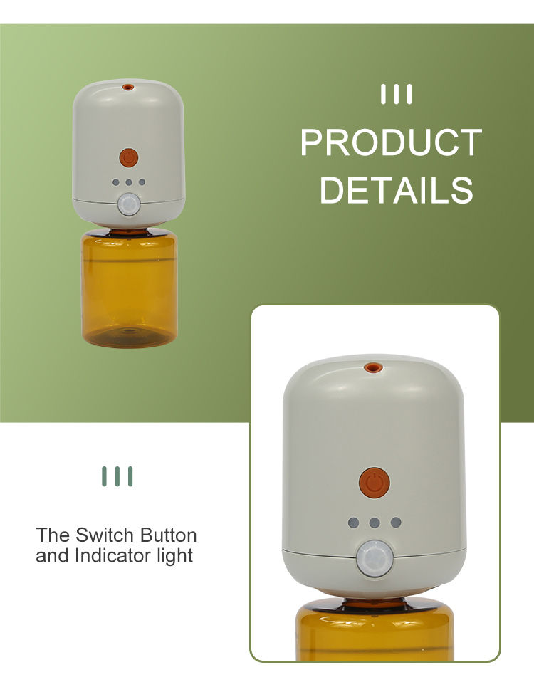 HOMEFISH 100-240V Essential Oil Plug In Wall Diffuser 130mL