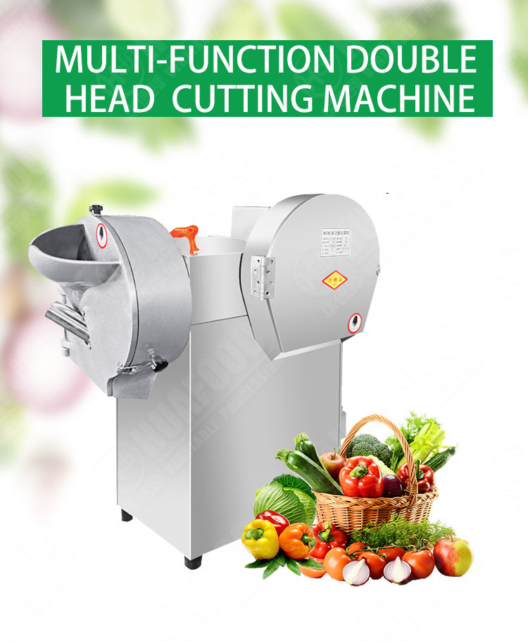 Cube Slicing Multifunction Vegetable Cutting Machine 90KG for Onion