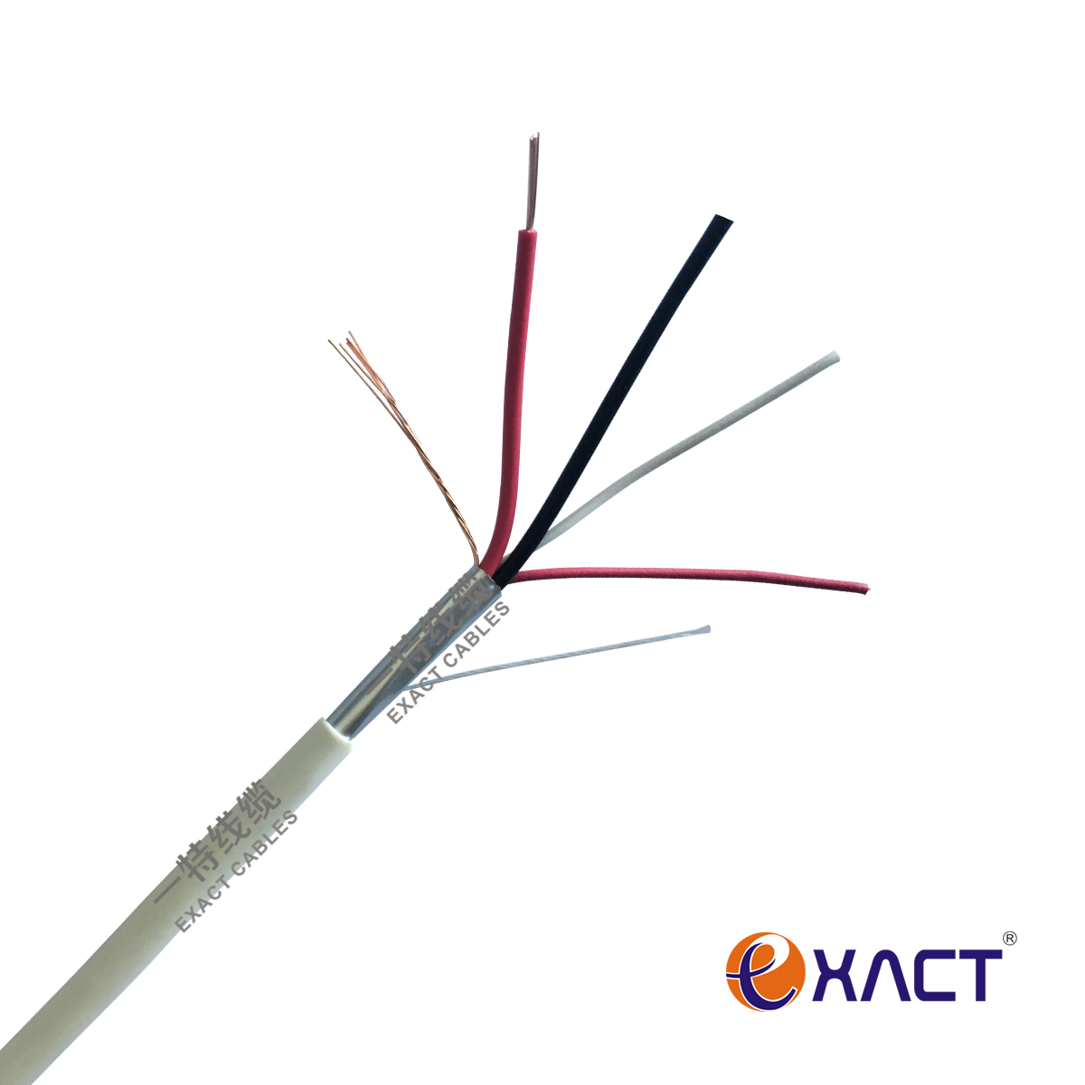 Unshielded Stranded 0.22mm2 TCCAM LSOH CPR Eca Alarm Cable for Signal Transmission
