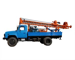China GL-III Truck Diesel Engine Borehole Drilling Equipment 400m wholesale