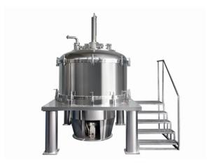 China 1200KG Shaking Bag Scraper Bottom Discharge Centrifuge Cylinder Driving wholesale