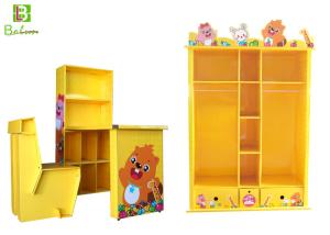 China Cartoon Eco - FriendlyCardboard Display Furniture One Set Finish Matt Lamination wholesale